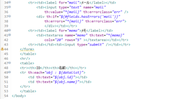 springでMultiple annotations found at this line: – No end tag (</form>). – Invalid location of tagがずっとでる件